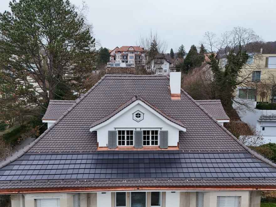 flachdachgestell photovoltaik in Zürich