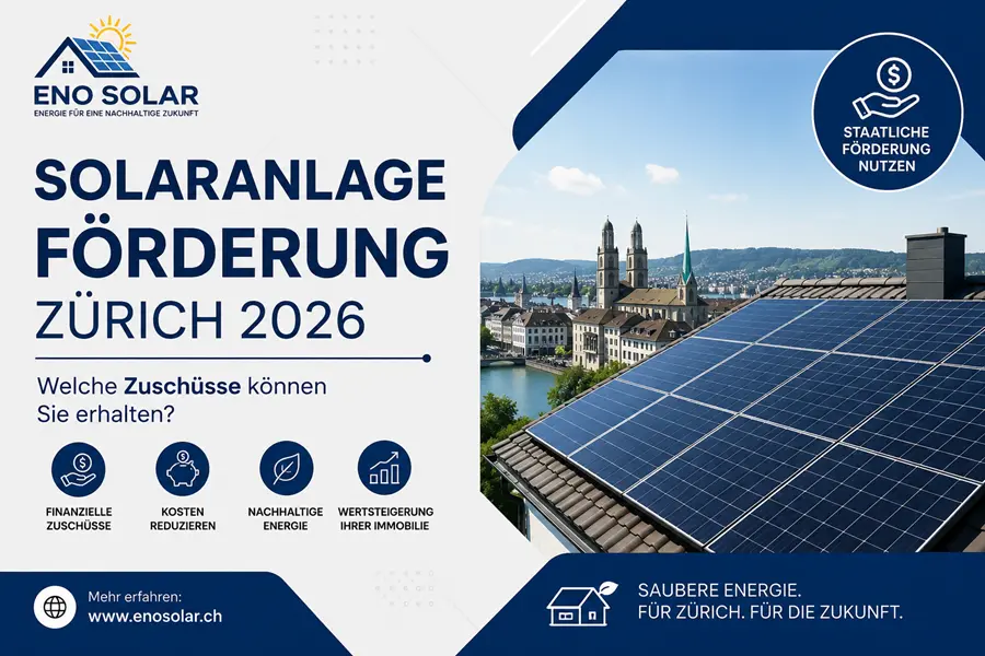 Solaranlage Förderung Zürich Photovoltaikanlage