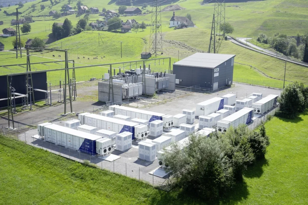 Grösster Batteriespeicher der Zurich