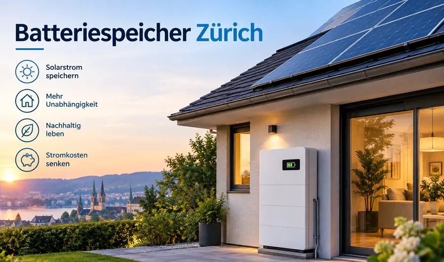 Grösster Batteriespeicher der Zurich