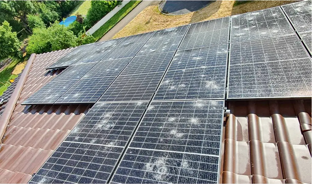 Hagelschaden Wir untestützen unkompliziert Eno solar