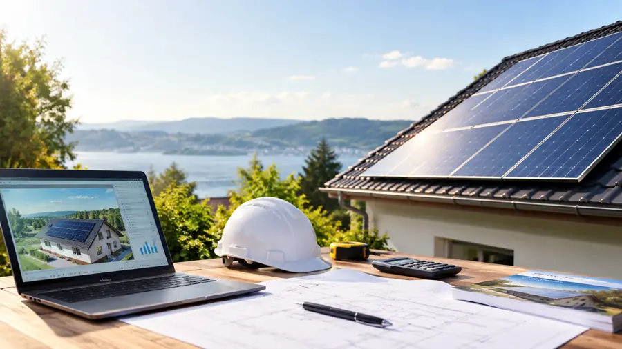 Solaranlage im Raum Zürich Planung, Installation & Wartung