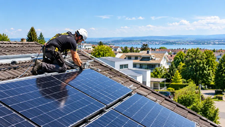 Solaranlage Dübendorf Photovoltaik Dübendorf — eno solar