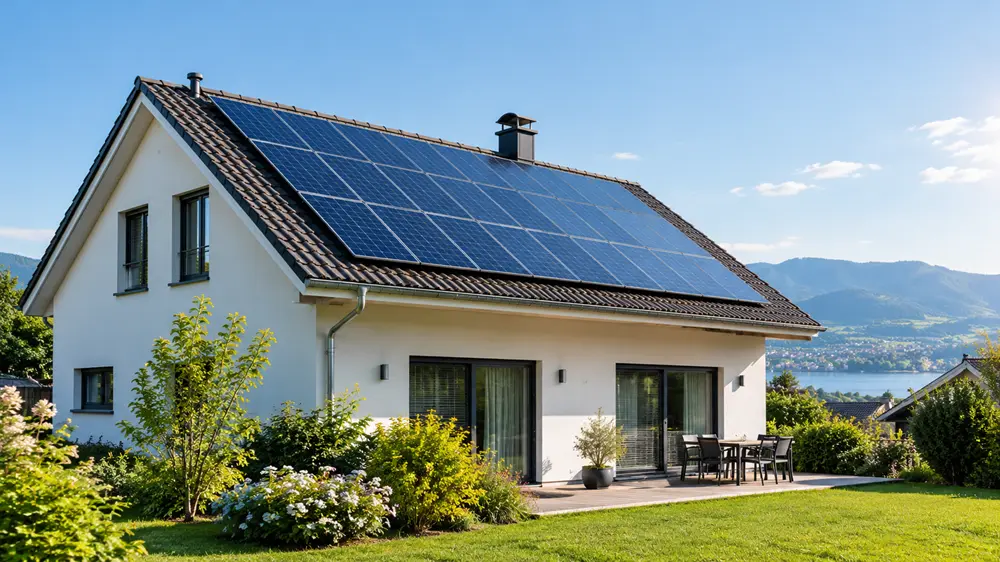 Solaranlage Wallisellen – Photovoltaikanlage auf einem Einfamilienhaus